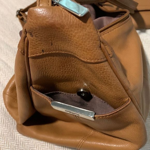 Vintage Fossil Handbag/ Backpack with Matching Wallet - Picture 8 of 16